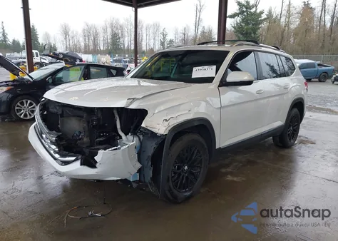 2023 Volkswagen Atlas 2.0T Sel from USA, damaged, VIN 1V2BP2CA6PC513488
